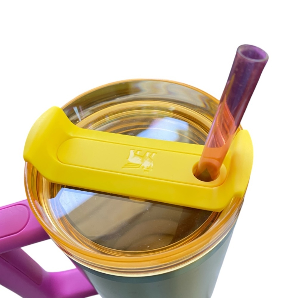 STARBUCKS Stanley 2024 40oz Quencher Summer Gradient Tumbler With Straw - Picture 10 of 10